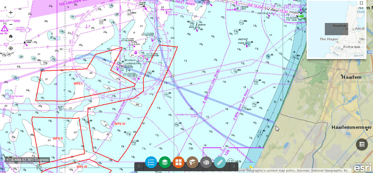 Raster Chart XL being used in Vattenfall’s WebGIS